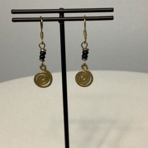 Artisan Metal/Beaded Earrings